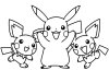 Imprimir dibujos para colorear - Pokemon, para niños y niñas