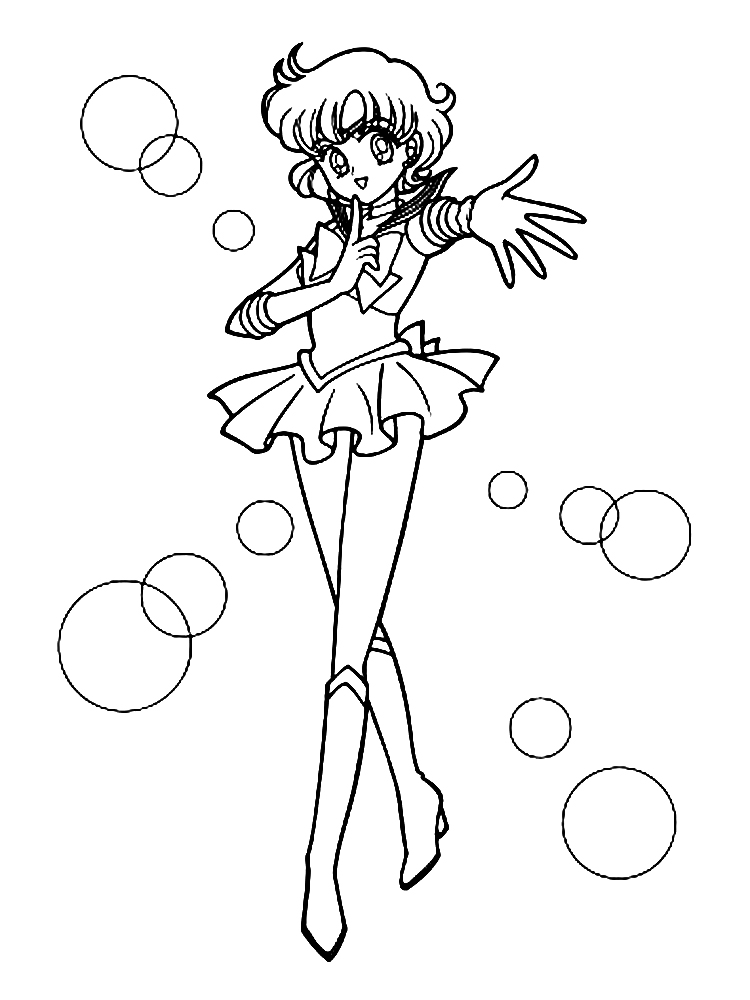 Dibujos para colorear - Sailor Moon