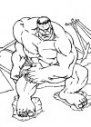 Hulk - descargar gratis dibujos para colorear