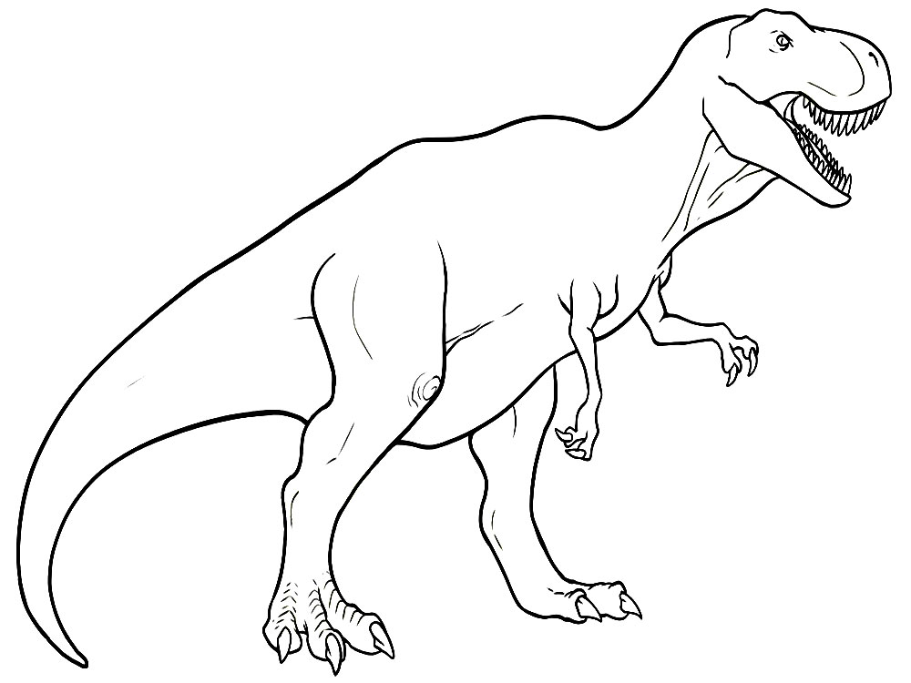 Dinosauria - descargar gratis dibujos para colorear